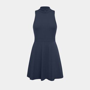 Halara | Half Zip Backless Racerback Side Pocket 2-in-1 Golf Dress